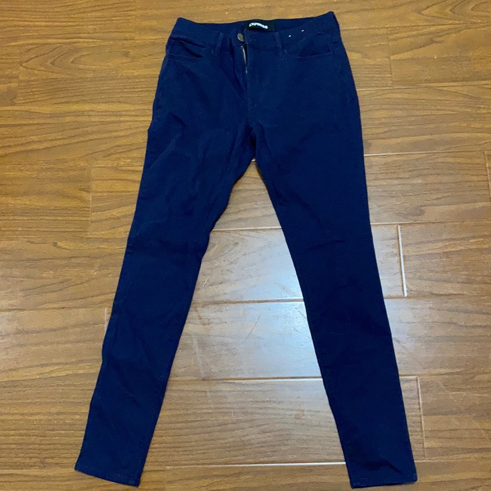 Express dark blue jeans